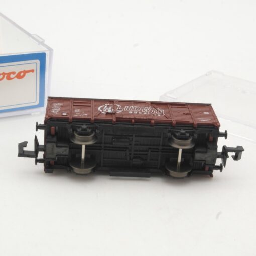 Roco N gedeckter Güterwagen H. Ludwig Spedition in OVP RR452 – Bild 4