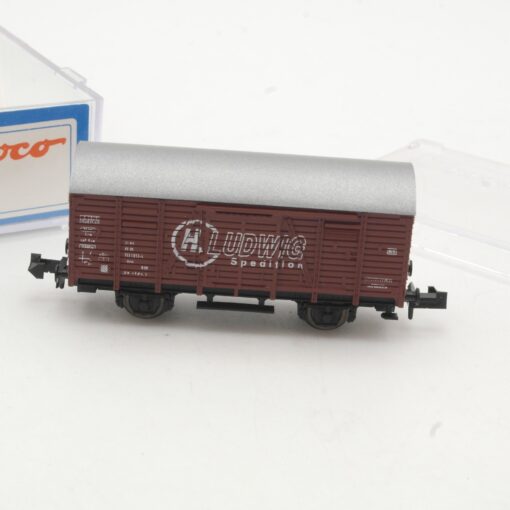 Roco N gedeckter Güterwagen H. Ludwig Spedition in OVP RR452