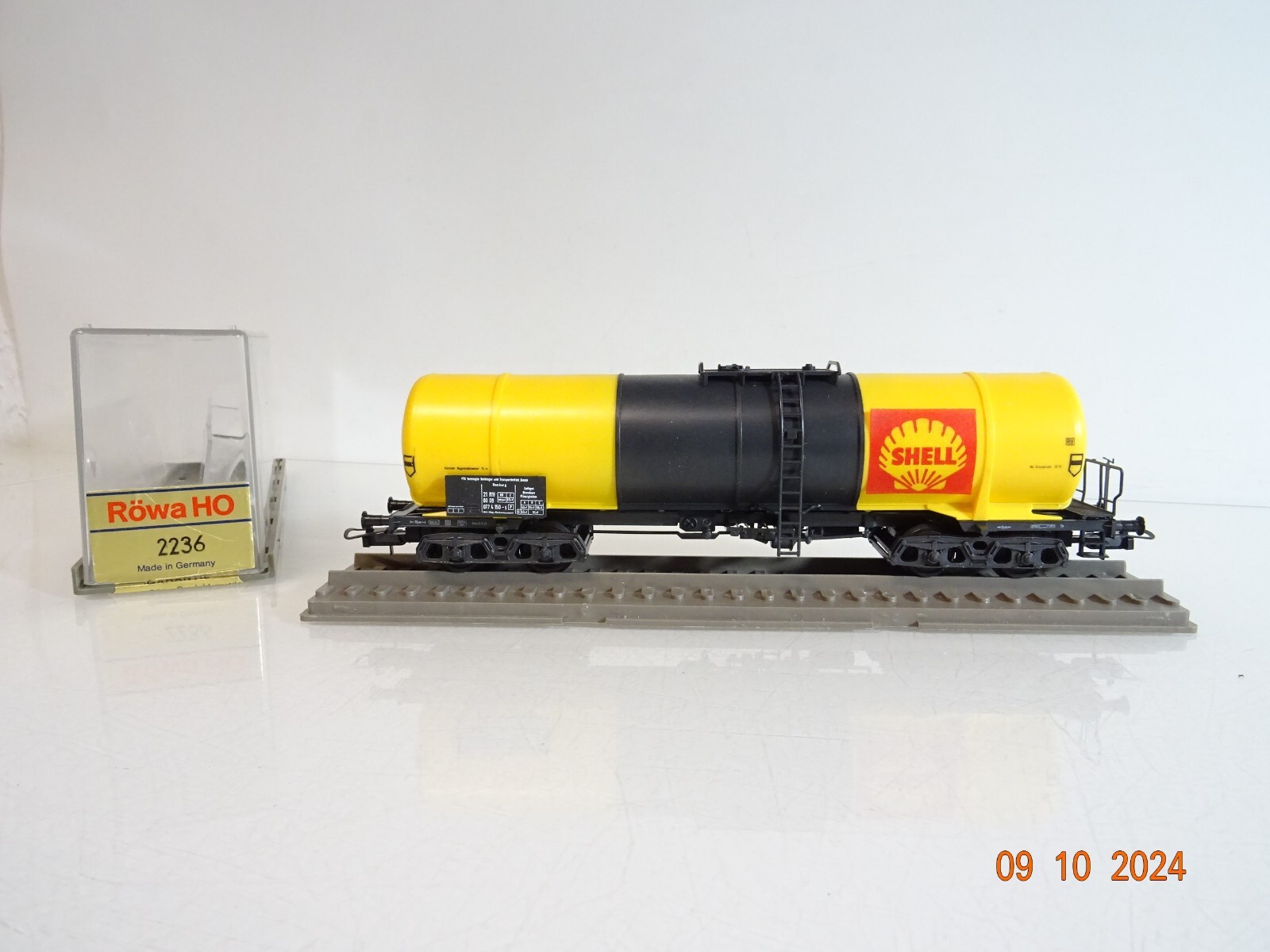 Röwa H0 2236 Kesselwagen Shell der DB in OVP PR3110 – Bild 3