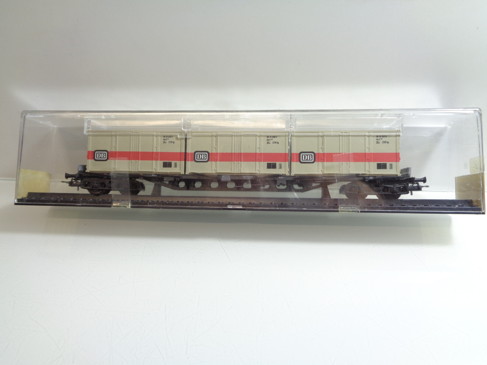 Röwa H0 2428 Containertragwagen der DB neuw. in OVP 5801 – Bild 3