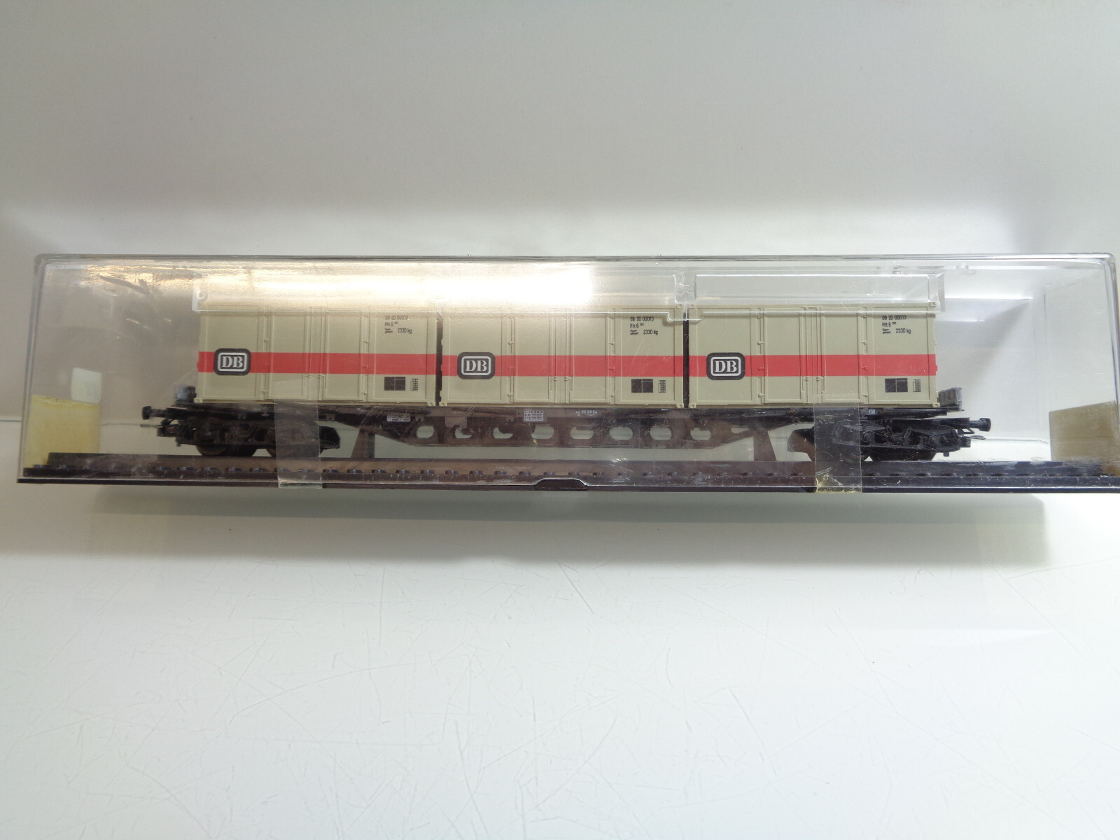 Röwa H0 2428 Containertragwagen der DB neuw. in OVP 5801