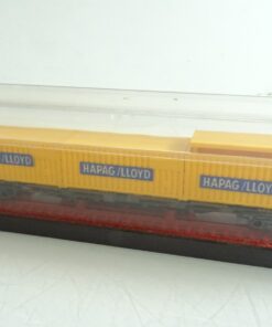Röwa N Flachwagen mit Container Hapag Lloyd in OVP RR2638