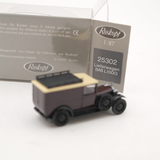 Roskopf 1:87 25302 Mercedes Benz L1000 Lieferwagen in OVP RR1853 – Bild 3