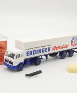 Roskopf 1:87 508 Mercedes Benz 1217 Sattelzug Erdinger Weissbier in OVP RR1117