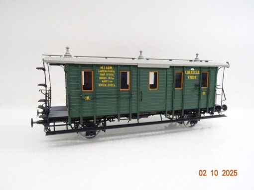 SMT Spur 0 3.10 Personenwagen CL der K.Bay.Sts.B. Messingmodell in OVP JL3324 – Bild 4
