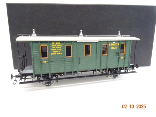 SMT Spur 0 3.10 Personenwagen CL der K.Bay.Sts.B. Messingmodell in OVP JL3324