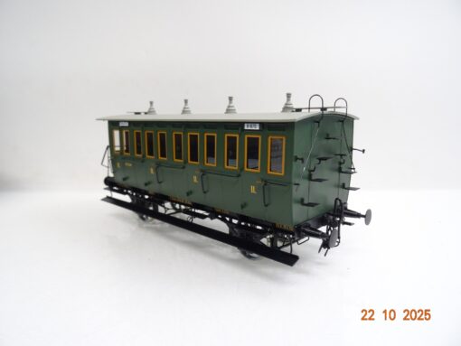 SMT Spur 0 3.22 Abteilwagen b-Klasse K.Bay.Sts.B. Messingmodell in OVP JL3774 – Bild 4