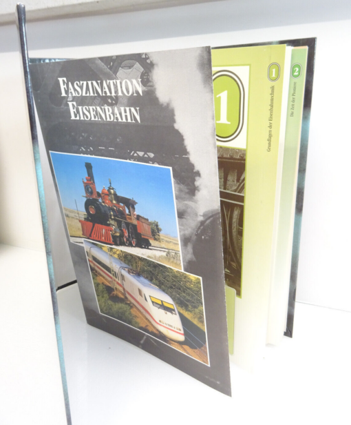 Sachbuch Faszination Eisenbahn - Sammelordner vollständig AR6364 – Bild 3