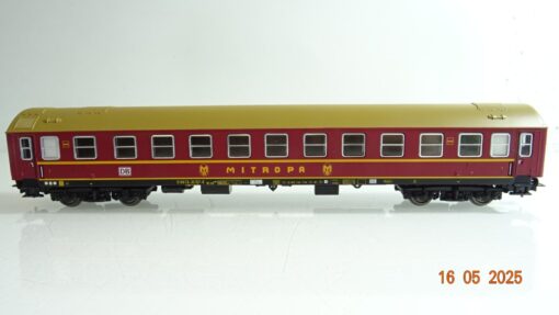 Sachsenmodelle H0 14455 Schlafwagen der Mitropa der DB in OVP PR7717 – Bild 3