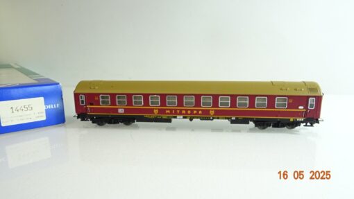 Sachsenmodelle H0 14455 Schlafwagen der Mitropa der DB in OVP PR7717