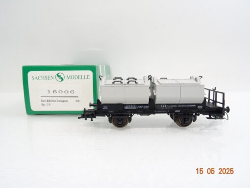 Sachsenmodelle H0 16006 Kalkkübelwagen der DB in OVP PR7686