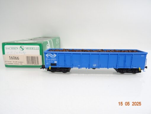 Sachsenmodelle H0 16066 Hochbordwagen mit Ladung der NS in OVP PR7682