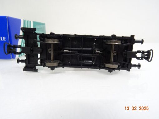 Sachsenmodelle H0 16131 Tiefladewagen mit Lokradsatz der DB in OVP PR5907 – Bild 4
