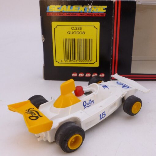 ScaleXtric Nr.: C.228 Ferrari 312T Quodos F1 Car #15, in OVP EB9036 – Bild 3