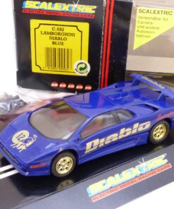 ScaleXtric Nr.: C.582 Lamborghini Diablo blue #12, in OVP EB9047