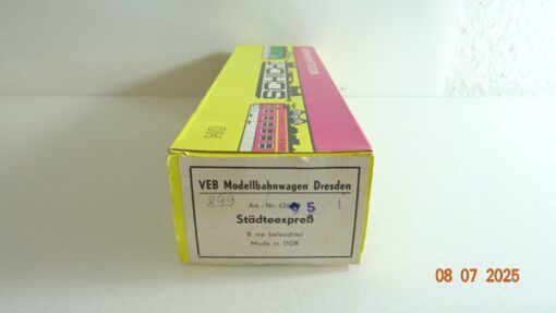 Schicht H0 Städteexpress Leerverpackung siehe Foto CK9465