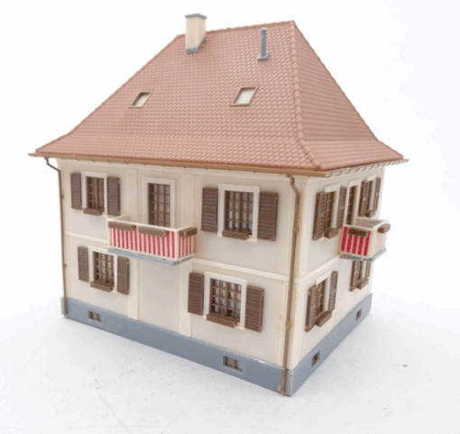 Schnäppchen H0 Gebäude Wohnhaus ca 11 x 10 cm, siehe Foto RR1277 o. – Bild 4