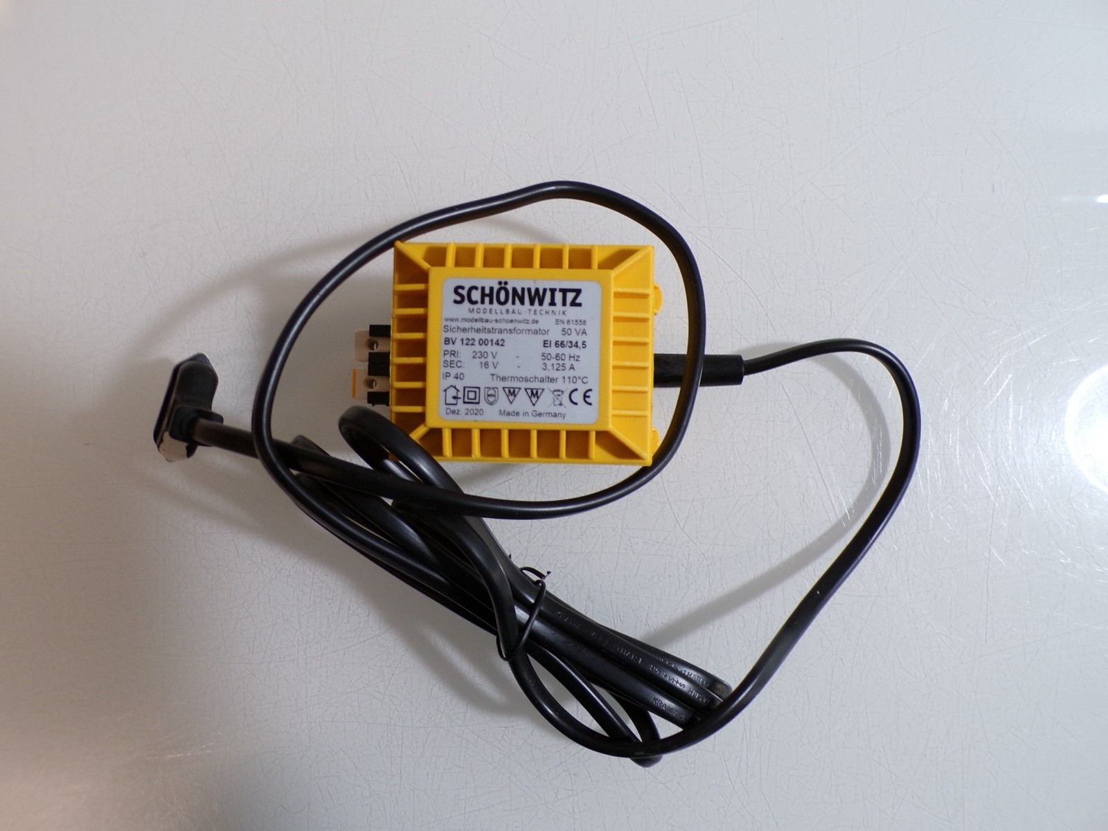 Schönwitz Transformator BV 12200142 siehe Foto PK2886 o.