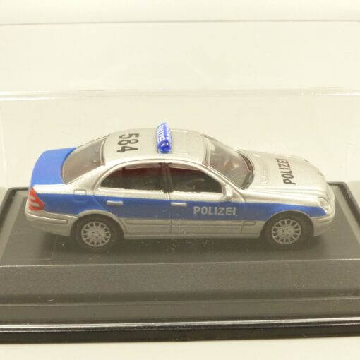 Schuco 1:87 21910 Mercedes Benz E-Klasse Polizei in PC-Box EX5994 – Bild 3