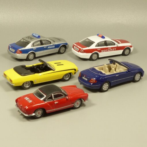 Schuco 1:87 5er-Pack diverse PKW Modelle in Tüte siehe Bilder o. EX5042 – Bild 3