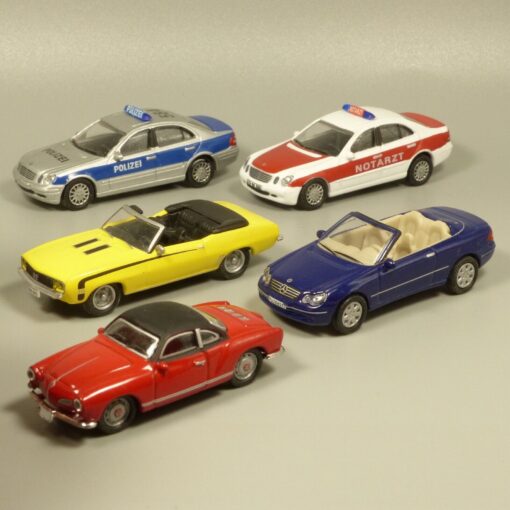Schuco 1:87 5er-Pack diverse PKW Modelle in Tüte siehe Bilder o. EX5042
