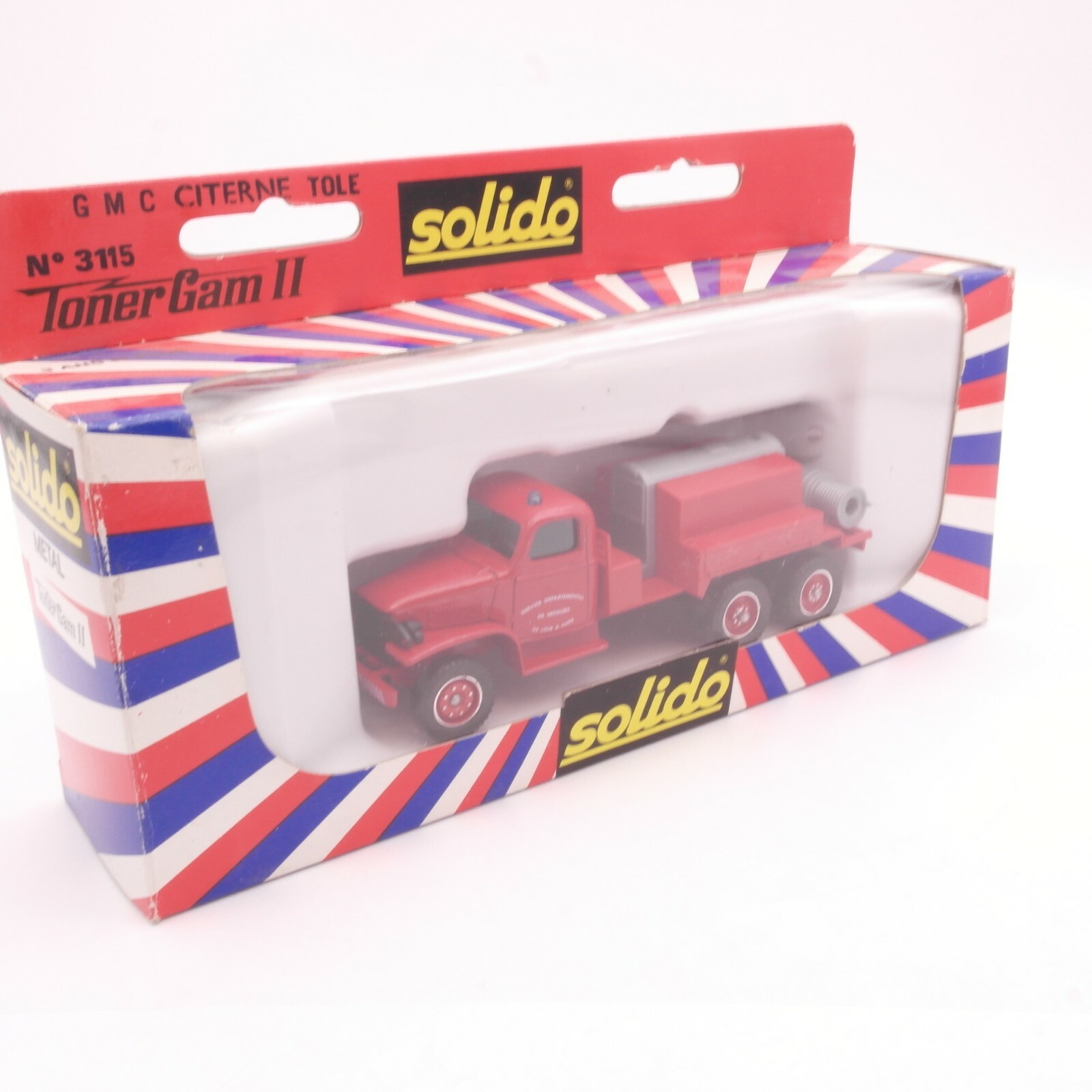 Solido 1:60 3115 GMC Tanker Truck Feuerwehr in OVP RT9000 – Bild 4