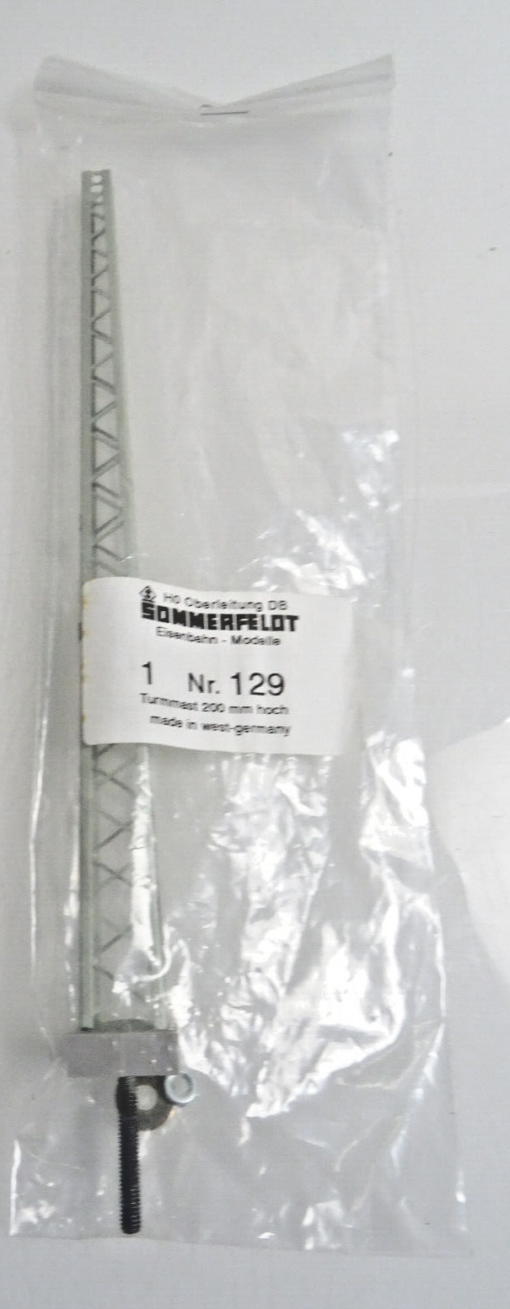 Sommerfeldt H0 129 Turmmast 200 mm hoch in OVP CK150