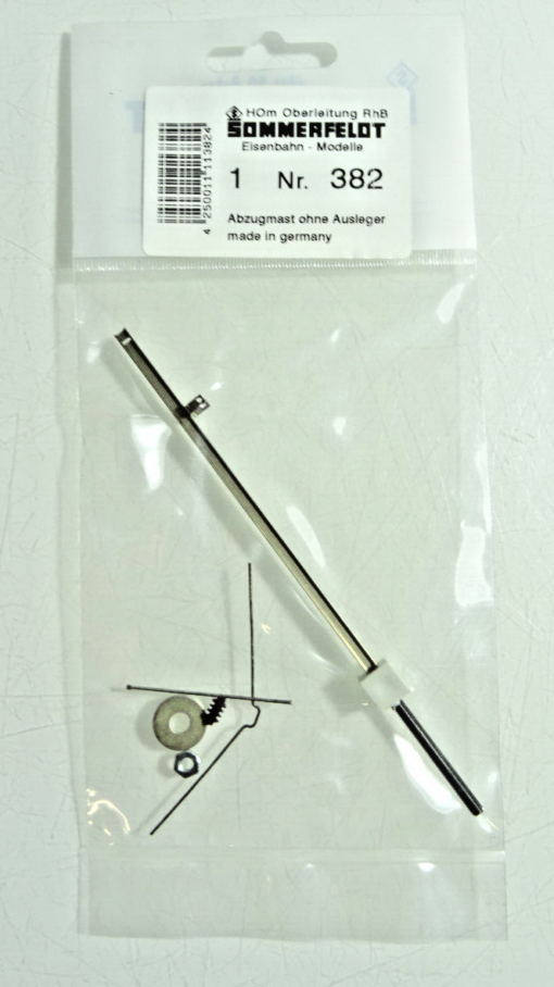 Sommerfeldt Spur H0 382 Abzugmast ohne Ausleger siehe Foto in OVP CK201