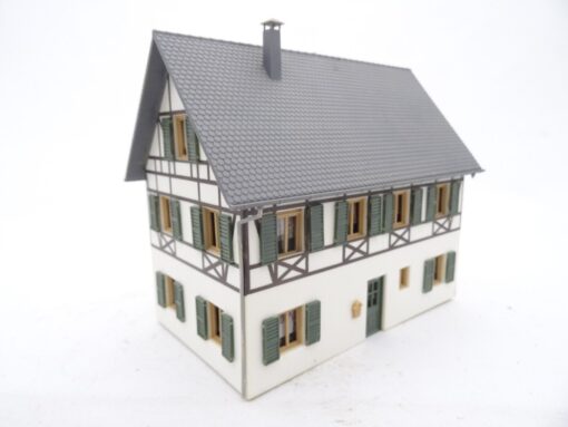 Spur H0 Fachwerkhaus ca. 13 x 9 cm aus Anlagerückbau, siehe Bilder QR9901 o. – Bild 4
