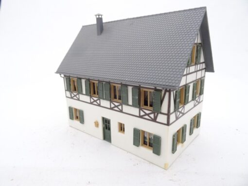 Spur H0 Fachwerkhaus ca. 13 x 9 cm aus Anlagerückbau, siehe Bilder QR9901 o. – Bild 5