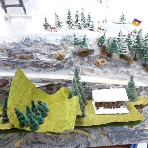 Spur H0 Fertiggelände Berg mit Schnee Anlagenrückbau nur Selbstabholung EX5916 o – Bild 6