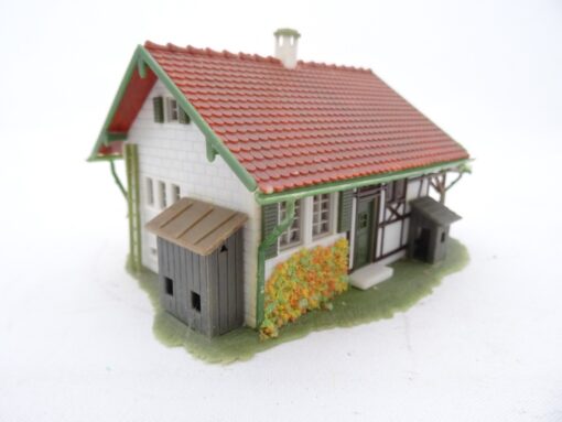 Spur H0 Gabäude Haus Fachwerkhaus ca 11x8 cm, siehe Foto RR566 o. – Bild 4