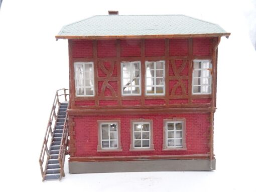 Spur H0 Gebäude mit Treppe 12 x 6 cm aus Anlagerückbau, siehe Bilder QR9884 o.