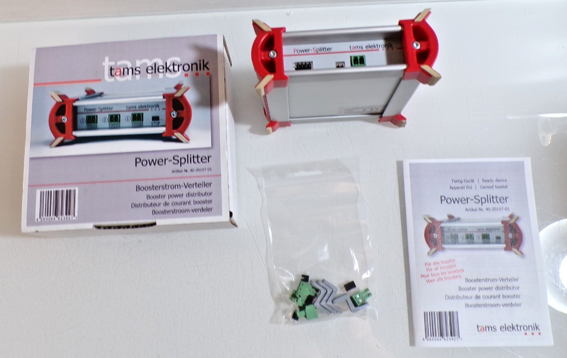 Tams 40-20107-01 Power Splitter Boosterstrom Verteiler neuwertig s.Foto PK3067