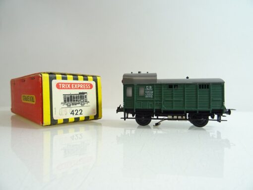Trix Express H0 422 Güterzug Gepäckwagen der DB OVP PR828 – Bild 3