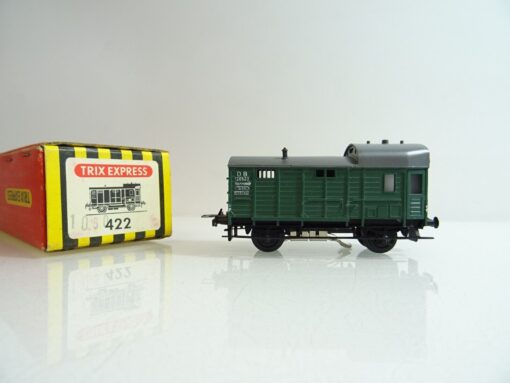 Trix Express H0 422 Güterzug Gepäckwagen der DB OVP PR828