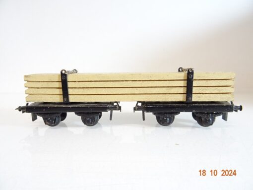 Trix Express H0 Drehschemelwagen mit Holzladung in EVP PR3334 – Bild 3