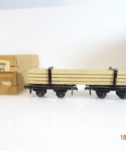 Trix Express H0 Drehschemelwagen mit Holzladung in EVP PR3334