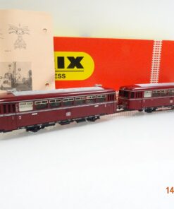 Trix H0 2290 Schienenbus VT 98 mit Beiwagen der DB für Märklin 3-L in OVP JL4493