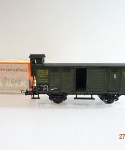 Trix H0 23603 gedeckter Güterwagen mit Bremserhaus der K.Bay.Sts.B in EVP PR4289