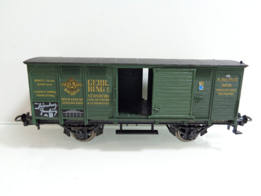 Trix H0 52 3602 00 Güterwagen mit Gebr. Bing der K.Bay.Sts.B. in OVP JD3425 – Bild 3