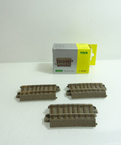 Trix H0 62207 C Gleis Gebogenes Gleis R2 437,5 3Stück siehe Foto in OVP CK1552