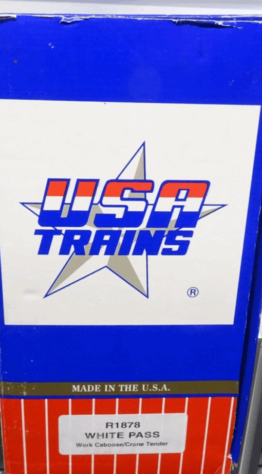 USA Trains Spur G R1878 White Pass Crane Tender siehe Foto in OVP CK8681 – Bild 6