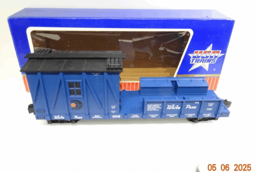 USA Trains Spur G R1878 White Pass Crane Tender siehe Foto in OVP CK8681