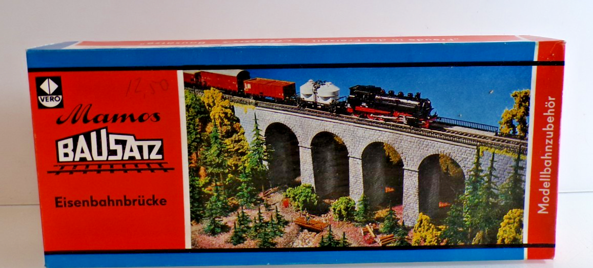 Vero H0 Bausatz 1600/005300 Eisenbahnbrücke in OVP PK2745