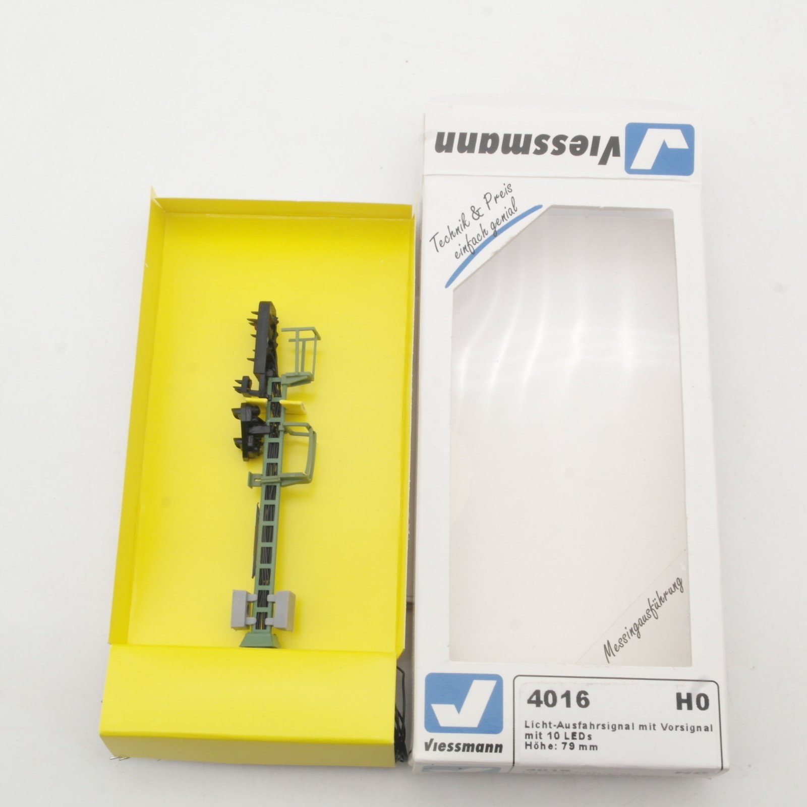 Viessmann H0 4015 Licht Einfahrsignal mit Vorsignal in OVP RR5424 – Bild 3