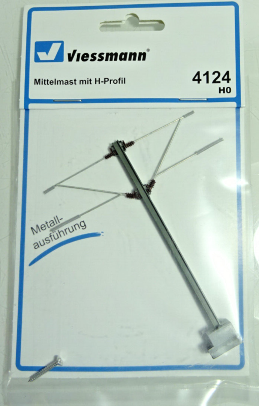 Viessmann H0 4124 Mittelmast mit H-Profil Ausleger in OVP CK709