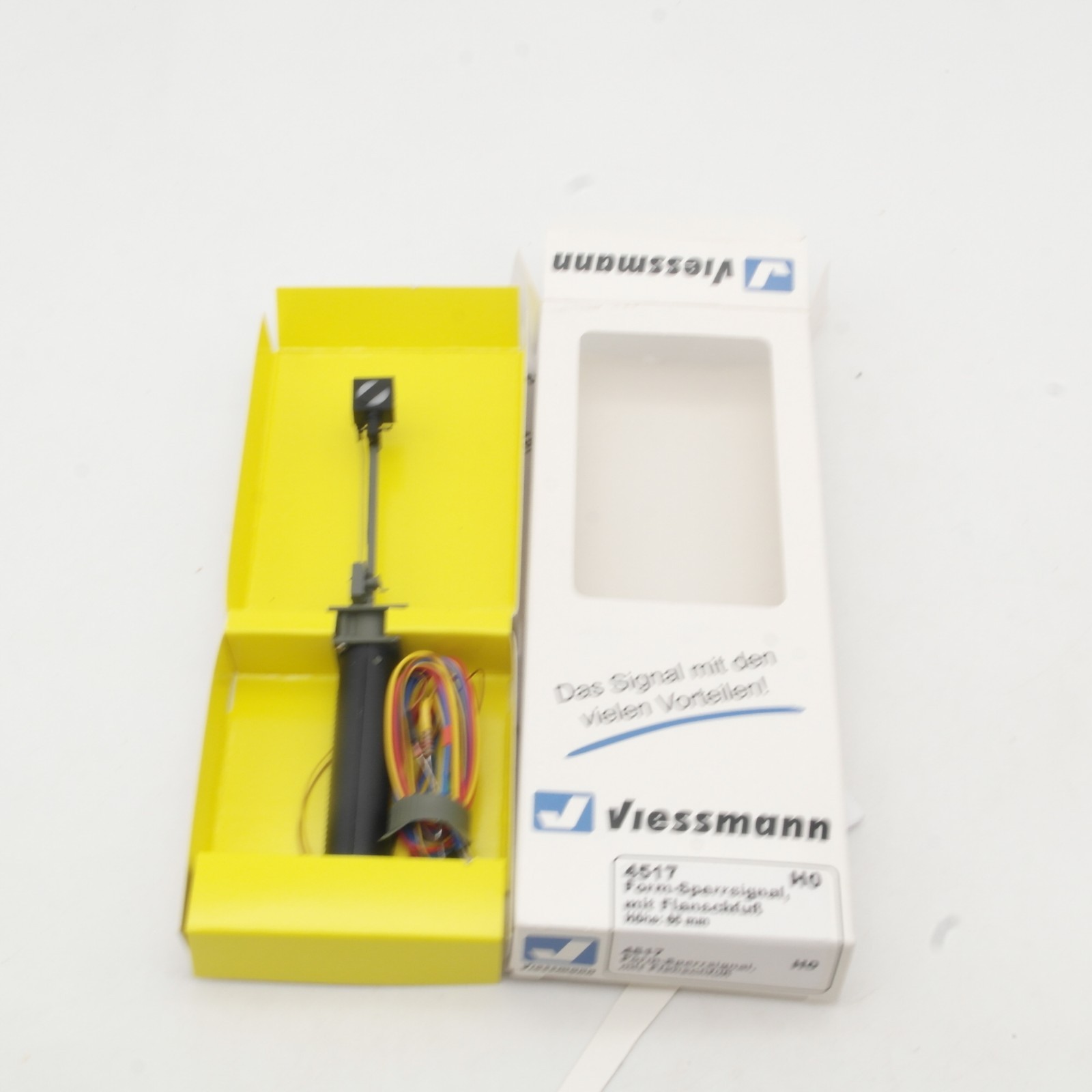 Viessmann H0 4517 Form-Sperrsignal mit Flanschfuß in OVP RR5421 – Bild 3
