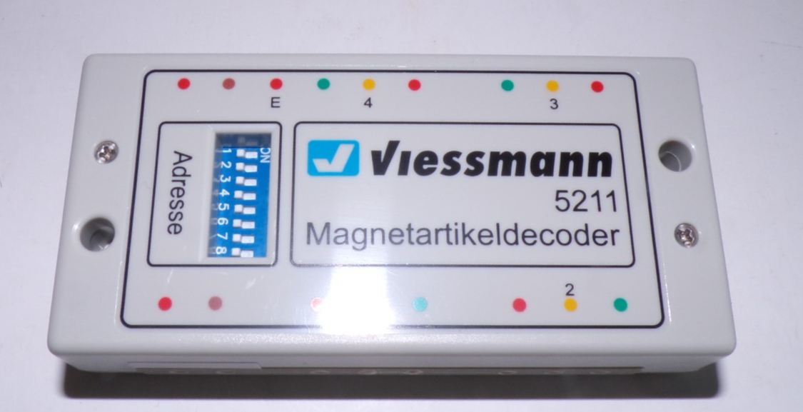 Viessmann H0 5211 Magnetartikeldecoder siehe Foto PK4489 o.