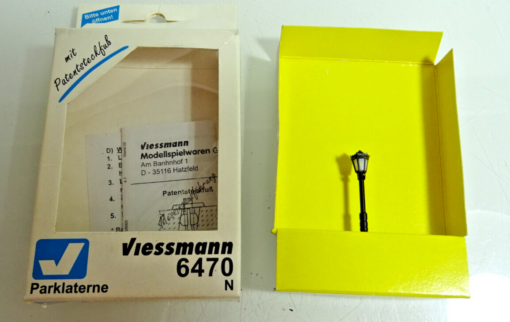 Viessmann N 6470 Parklaterne in OVP CK843